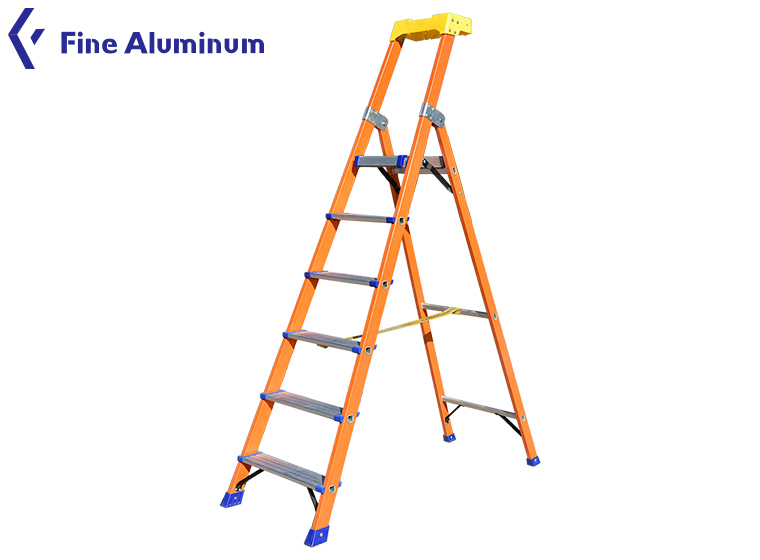 Fiberglass Platform Ladder