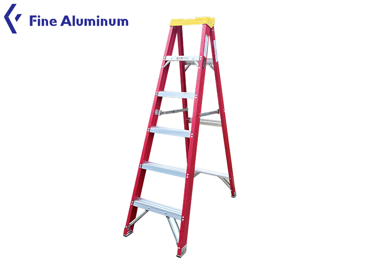 Fiberglass A Shape Ladder