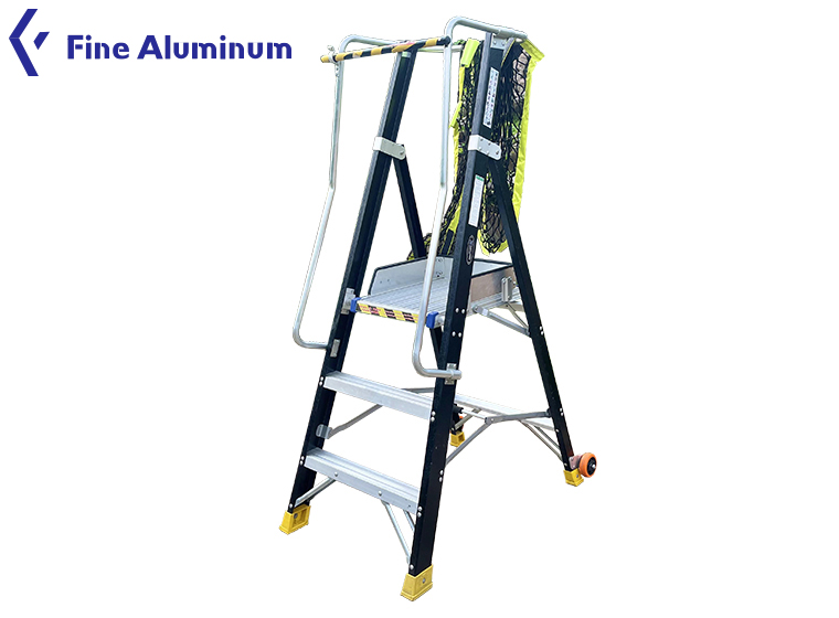 Fiberglass Platform Ladder