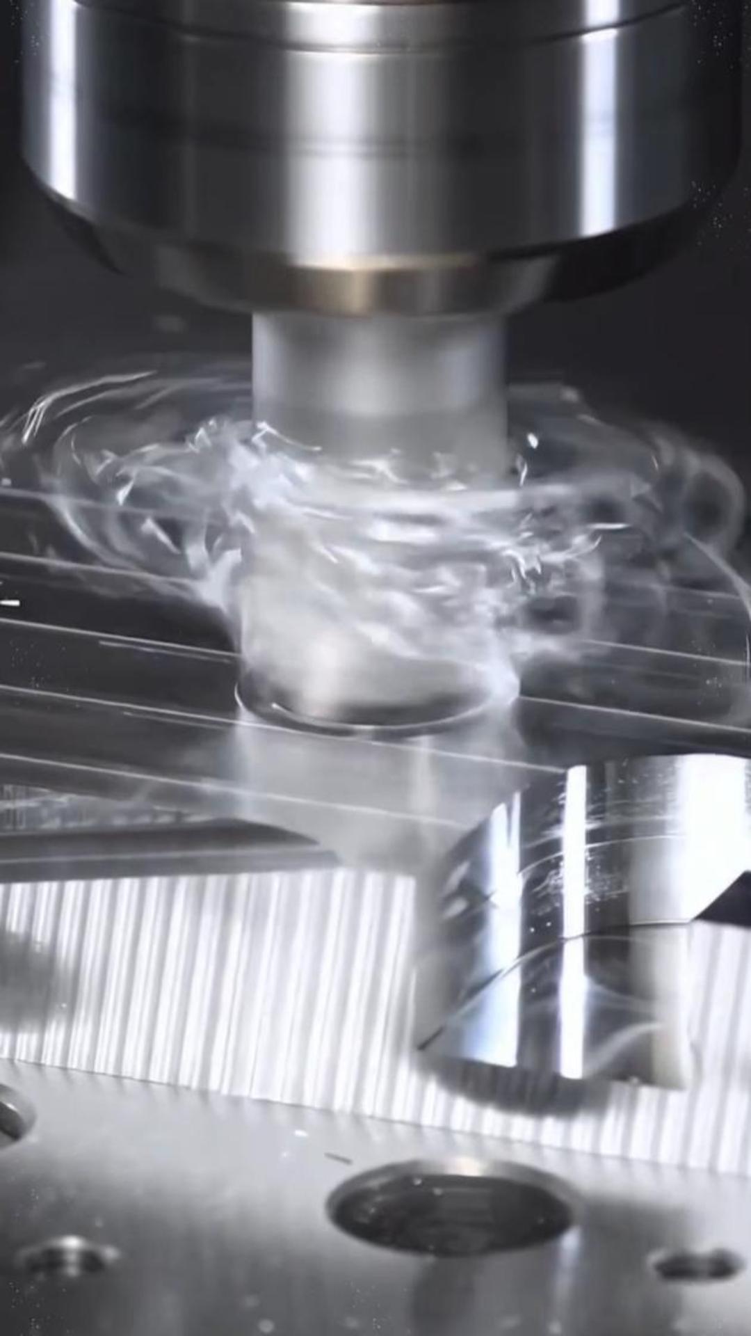 High-Precision CNC Milling Operations in Action